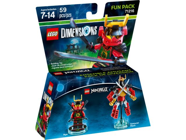 71216 Dimensions Ninjago Nya and Samarai Mech