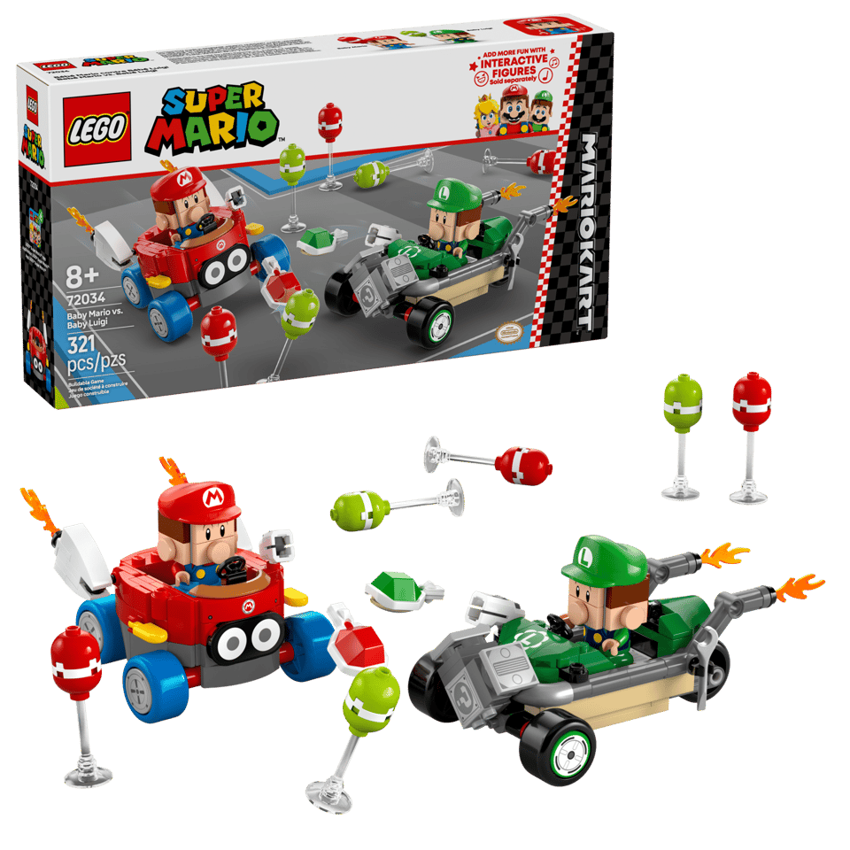 72034 Mario Kart™ – Baby Mario vs. Baby Luigi