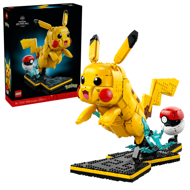 72152 Pikachu and Poké Ball