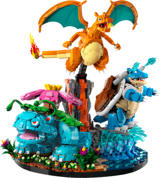 72153 Venusaur, Charizard and Blastoise