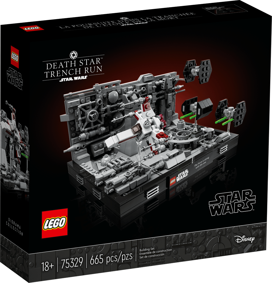 75329 Death Star Trench Run Diorama