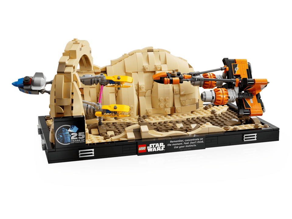 75380 Mos Espa Podrace™ Diorama