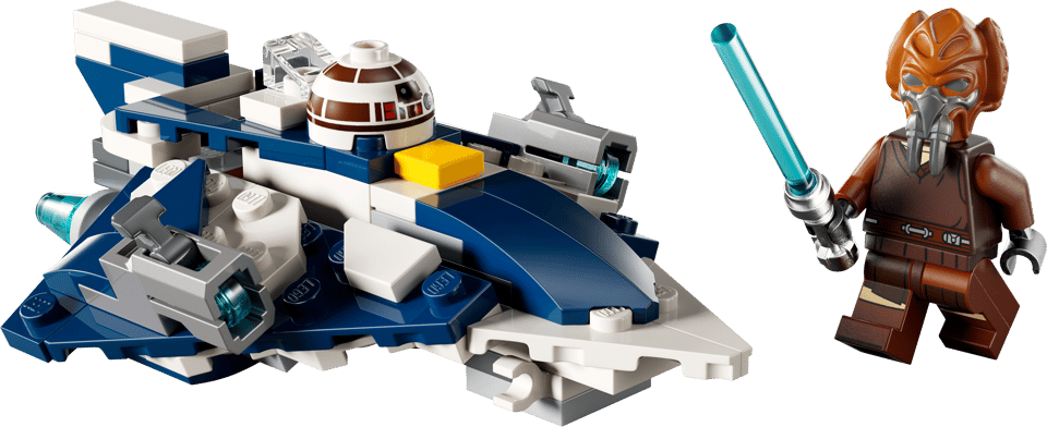 75400 Plo Koon's Jedi Starfighter Microfighter