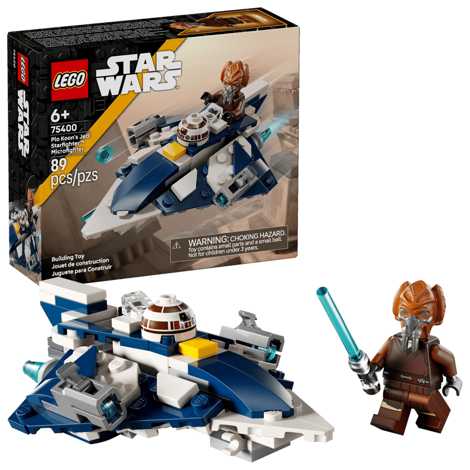 75400 Plo Koon's Jedi Starfighter Microfighter