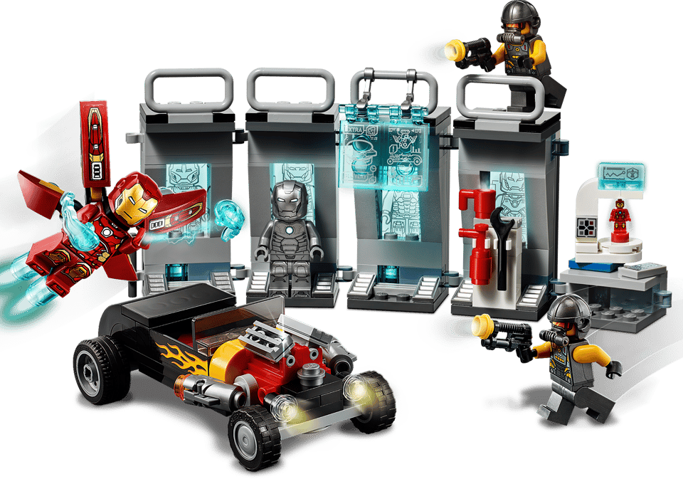 76167 Iron Man Armory