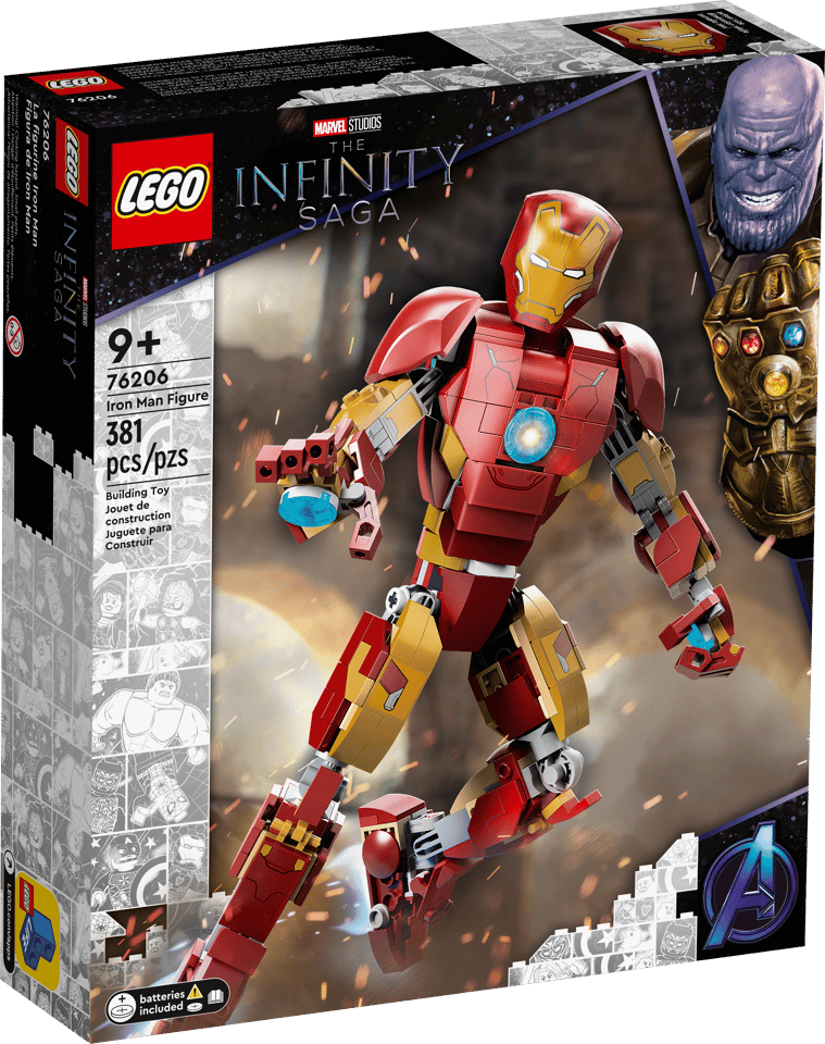 76206 Iron Man Figure