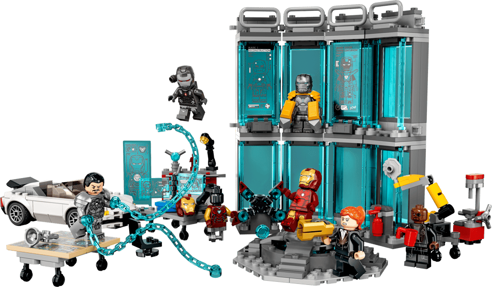 76216 Iron Man Armory