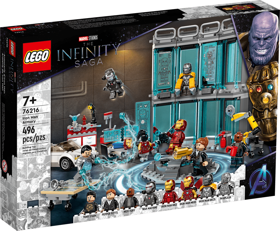 76216 Iron Man Armory