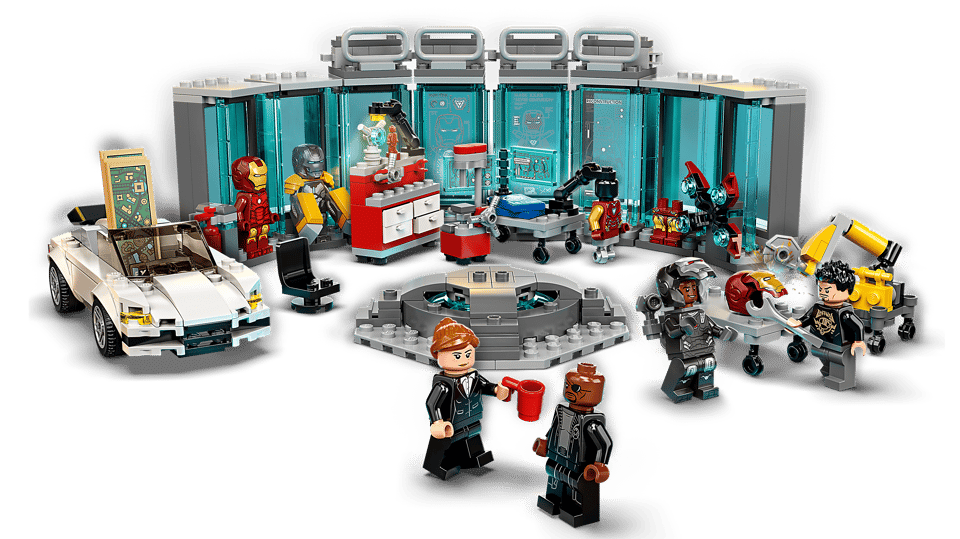 76216 Iron Man Armory