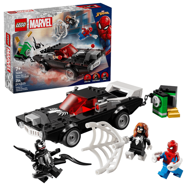 76309 Spider-Man vs. Venom Muscle Car