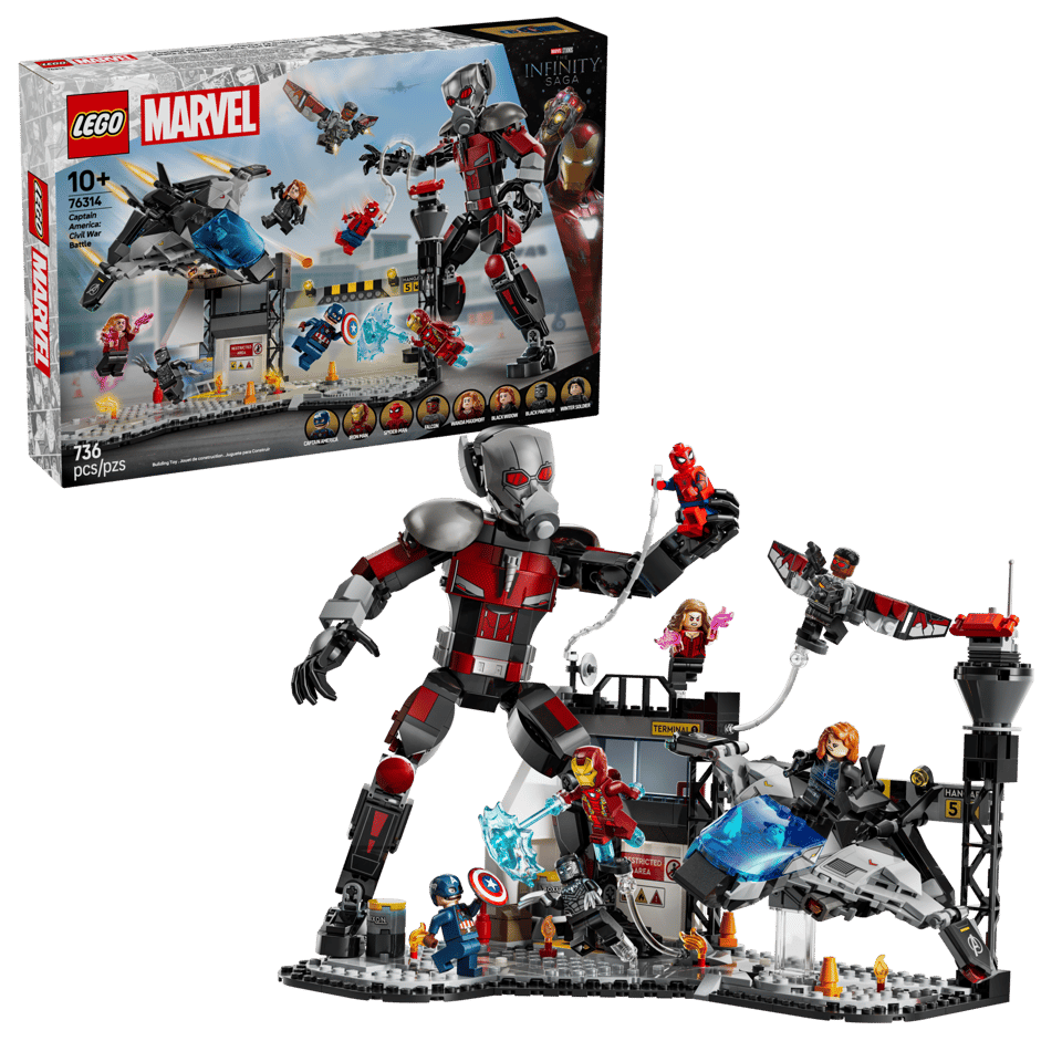 76314 Captain America: Civil War Action Battle