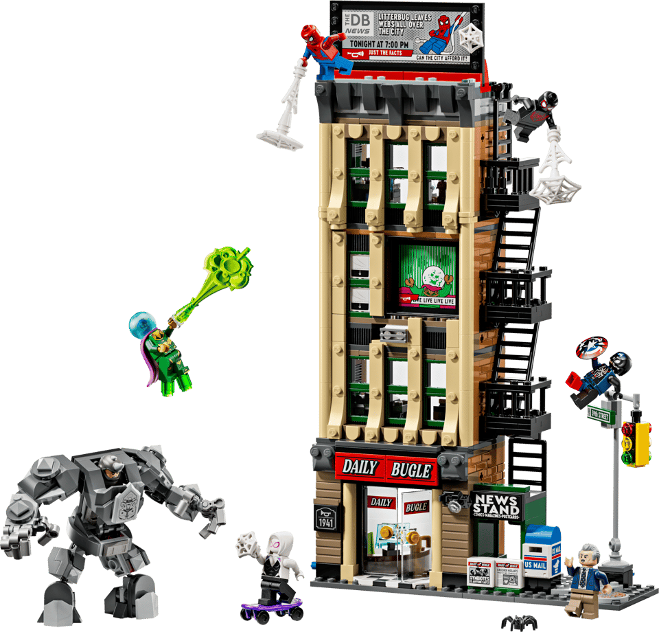 76342 Spider-Man vs. Mysterio: The Daily Bugle