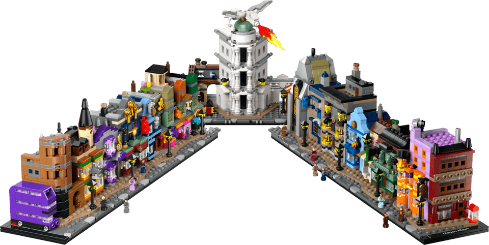 76444 Diagon Alley™ Wizarding Shops