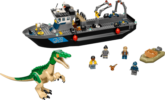 76942 Baryonyx Dinosaur Boat Escape