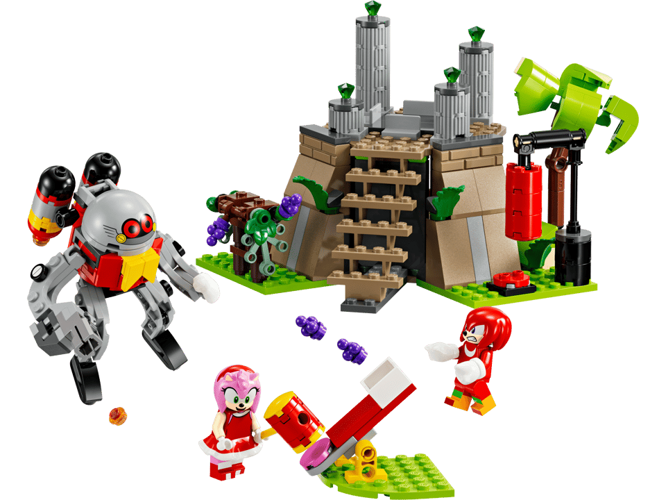 76998 Knuckles and the Master Emerald Shrine