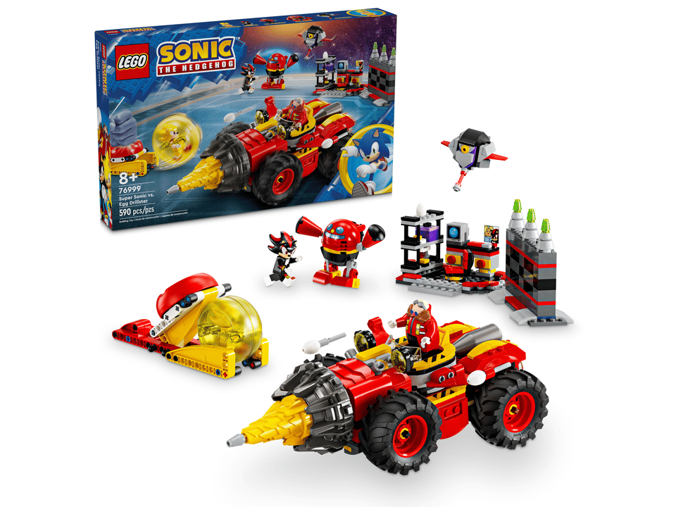 76999 Super Sonic vs. Egg Drillster