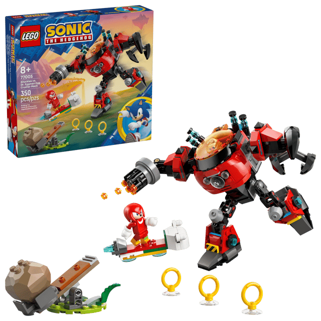 77005 Knuckles vs. Dr. Eggman Egg Crusher Mech