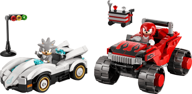 77118 Silver's Car vs. Knuckles' Monster Truck