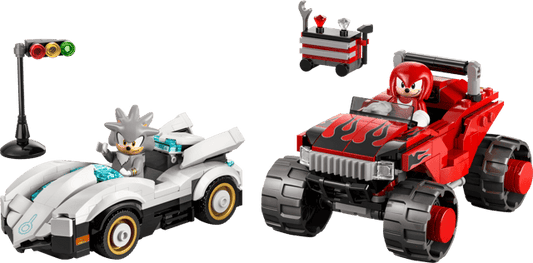 77118 Silver's Car vs. Knuckles' Monster Truck