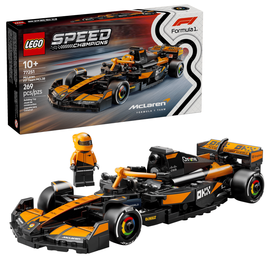 77251 McLaren F1 Team MCL38 Race Car