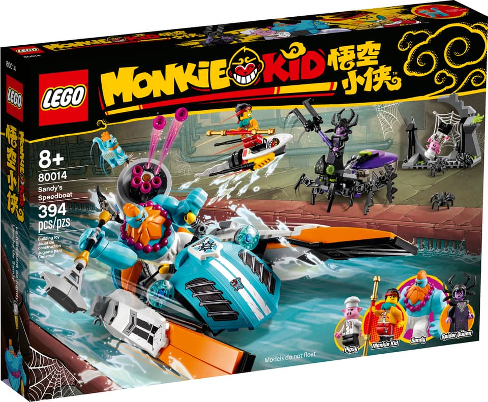 80014 Monkie Kid Sandy's Speedboat