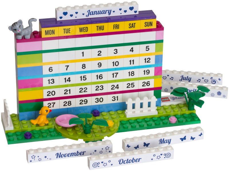 850581 Brick Calendar