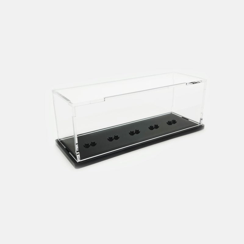 5-Figure Display Case - Black base