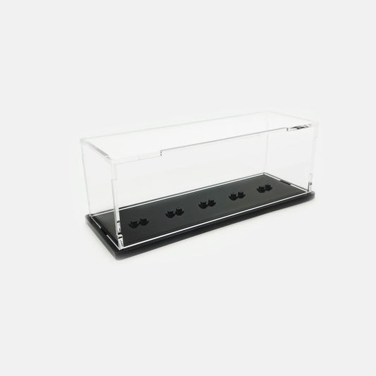 5-Figure Display Case - Black base