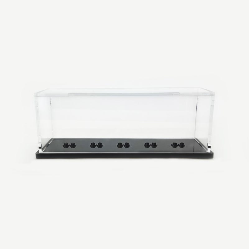 5-Figure Display Case - Black base