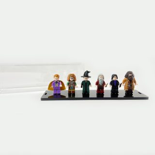 6-Figure Display Case - Black base