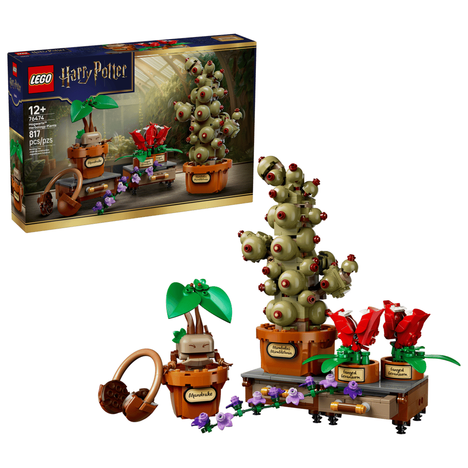 76474 Hogwarts Herbology Plants