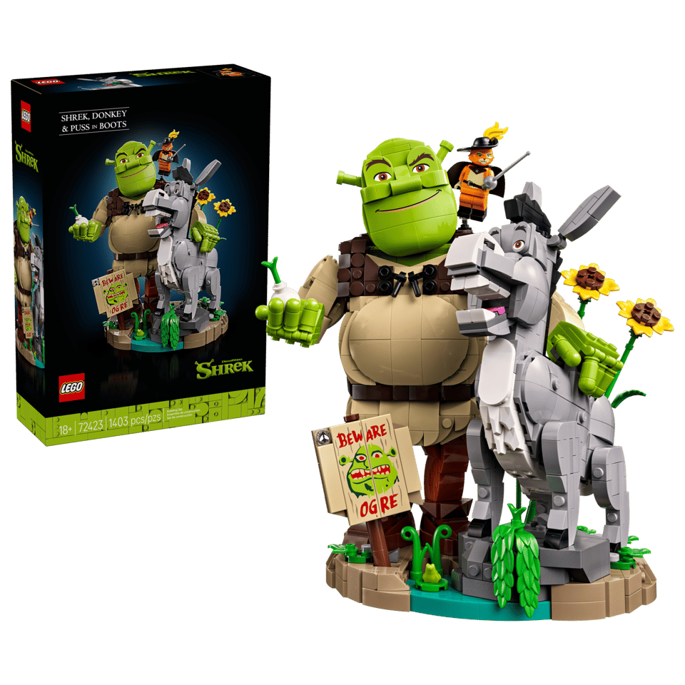 72423 Shrek, Donkey & Puss in Boots