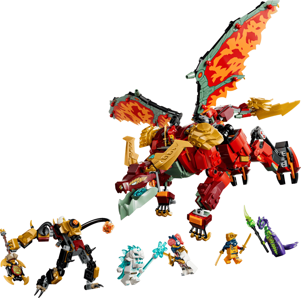 71868 Wyldfyre's Transforming Dragon Mech