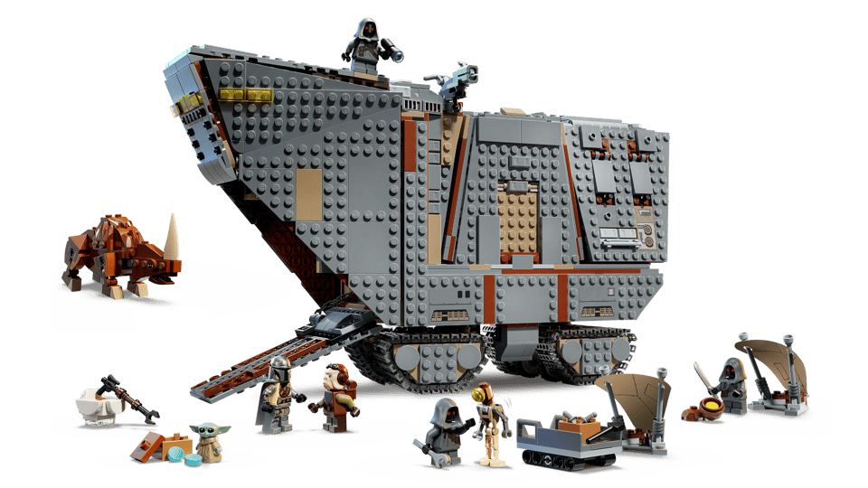 75453 Offworld Sandcrawler™ and Mudhorn