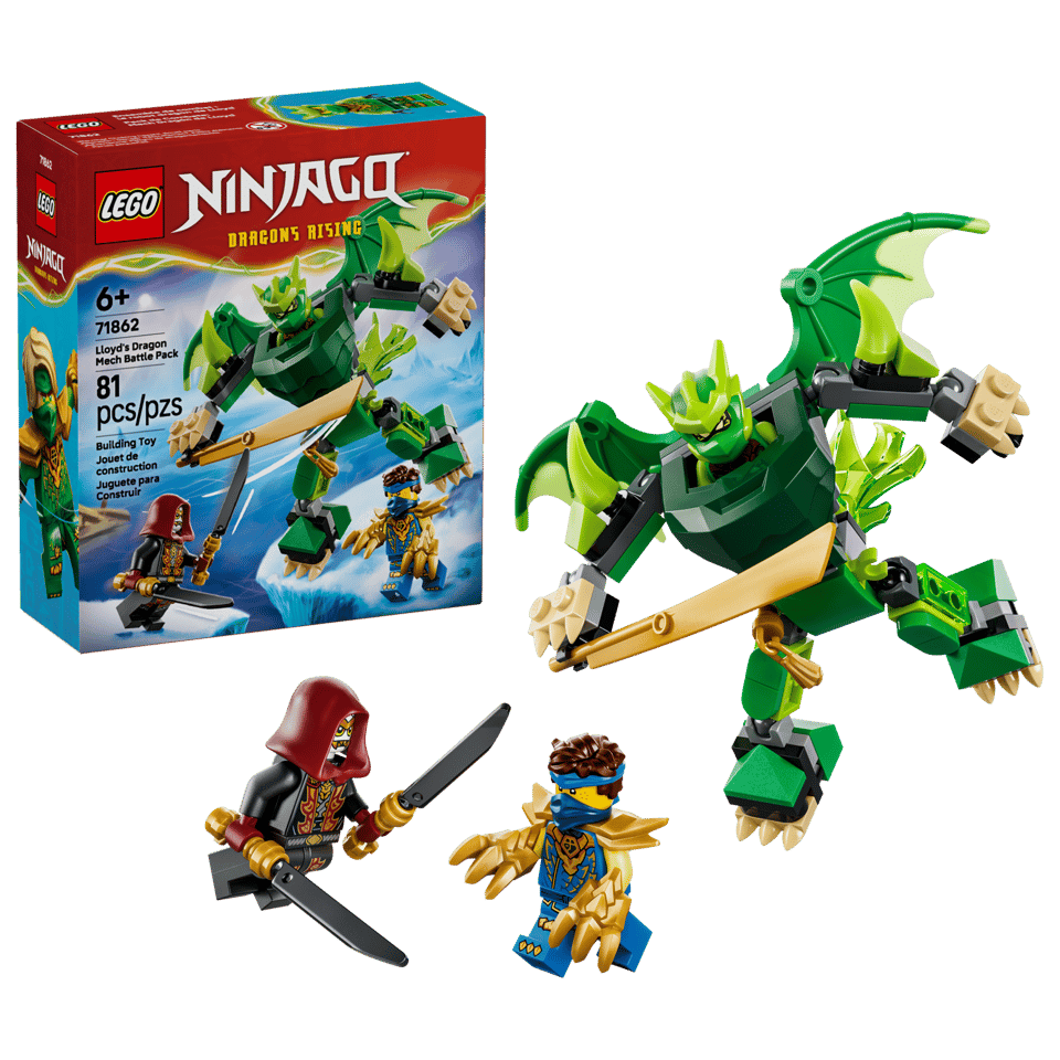 71862 Lloyd's Dragon Mech Battle Pack