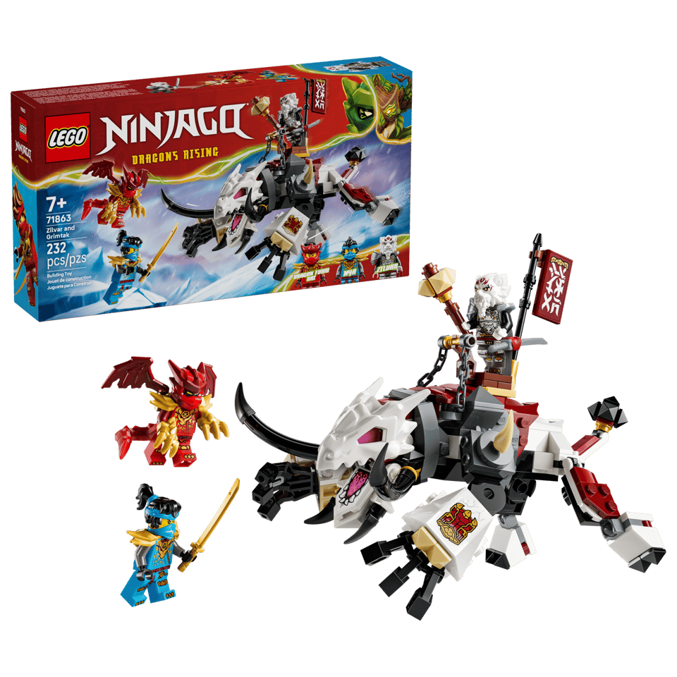 71863 Zilvar and Grimtak the Dragon Beast