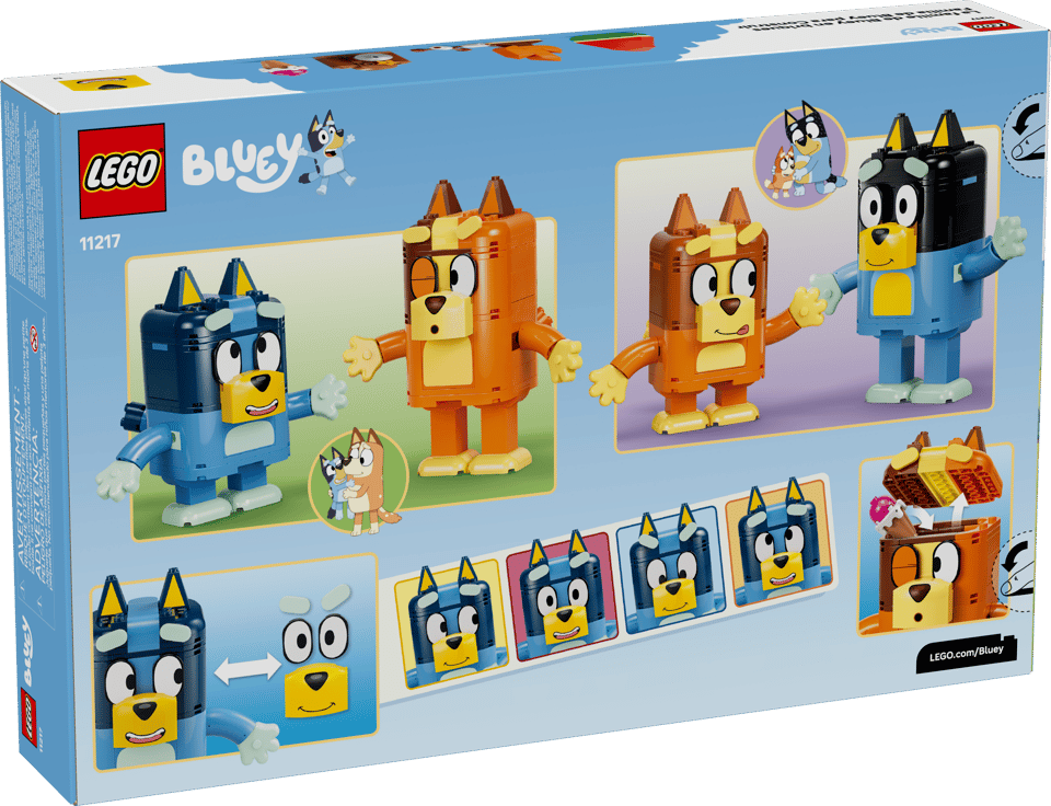 11217 Brick-Built Bluey Family