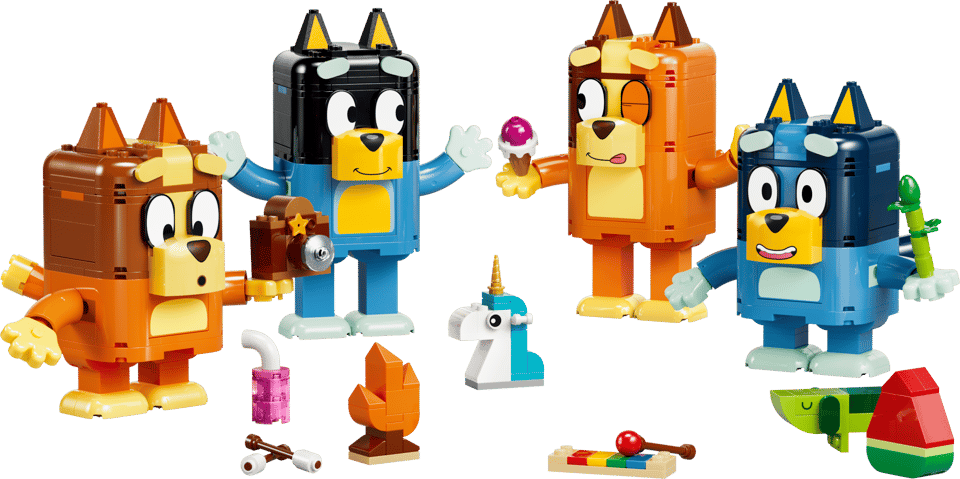 11217 Brick-Built Bluey Family