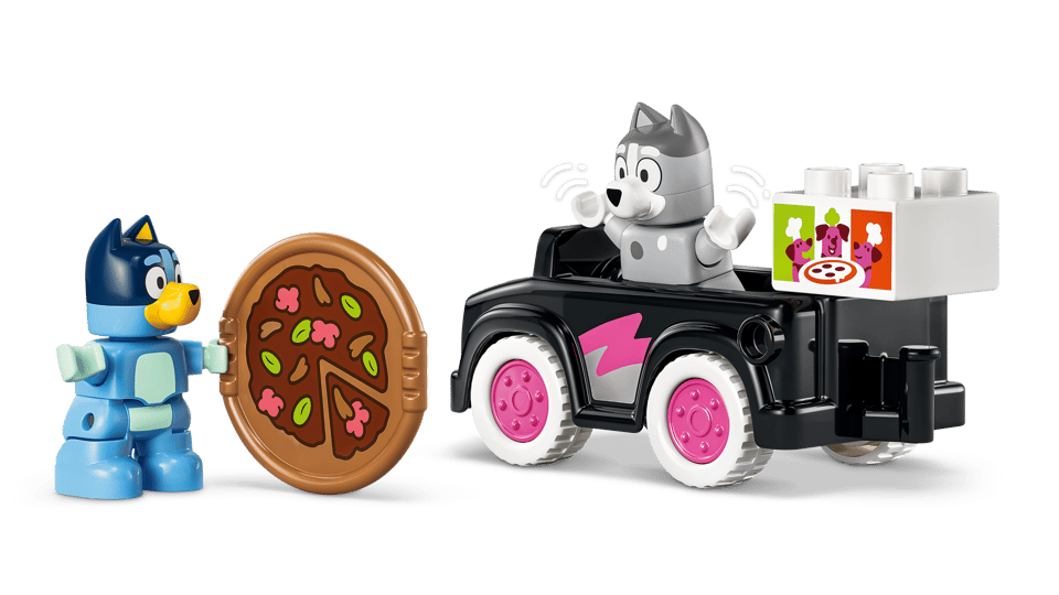 10469 Pizza Girls with Muffin and Bluey