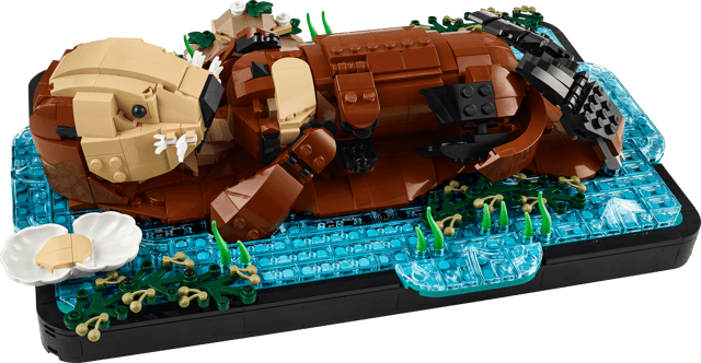 21366 Floating Sea Otters
