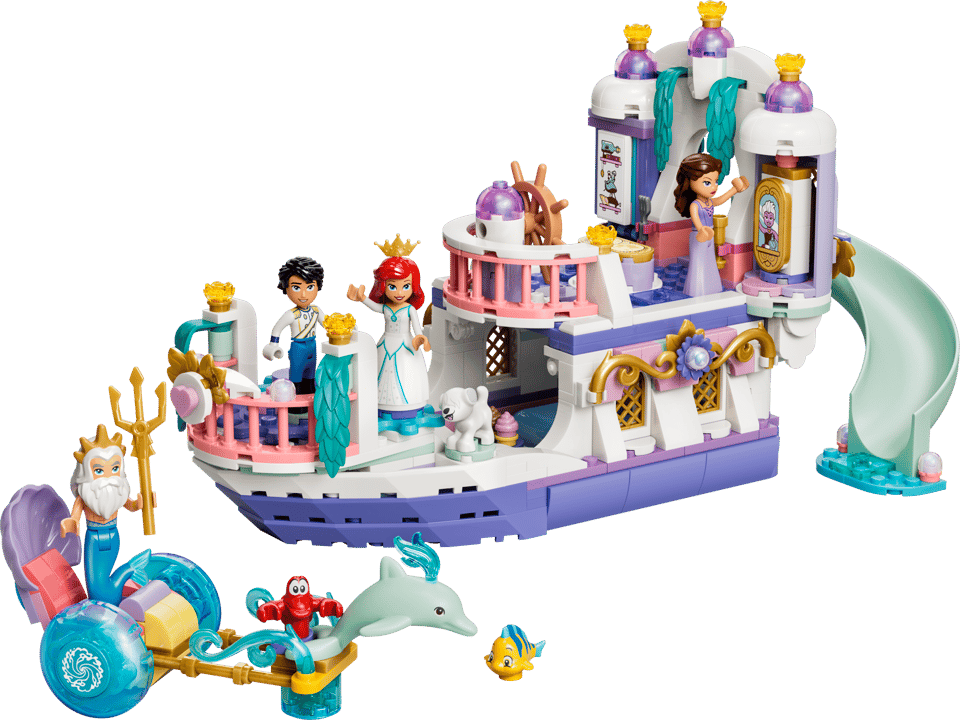 43299 Ariel's Royal Wedding Boat