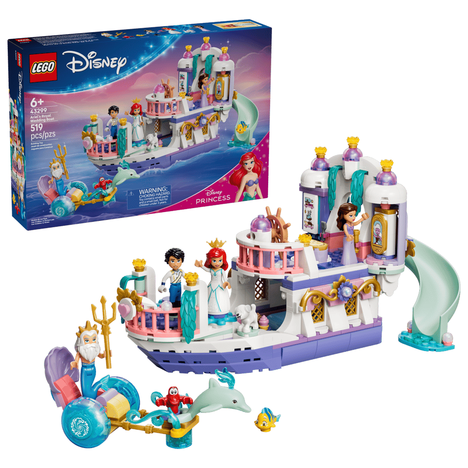 43299 Ariel's Royal Wedding Boat