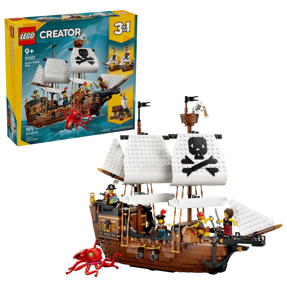 31387 Iconic Pirate Ship