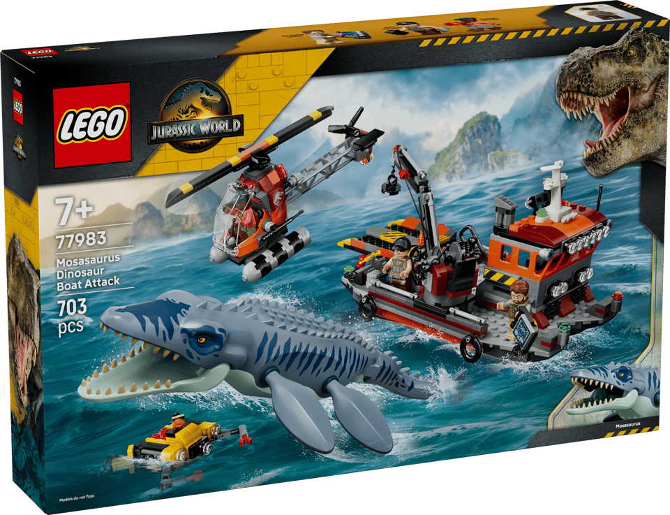 77983 Mosasaurus Dinosaur Boat Attack