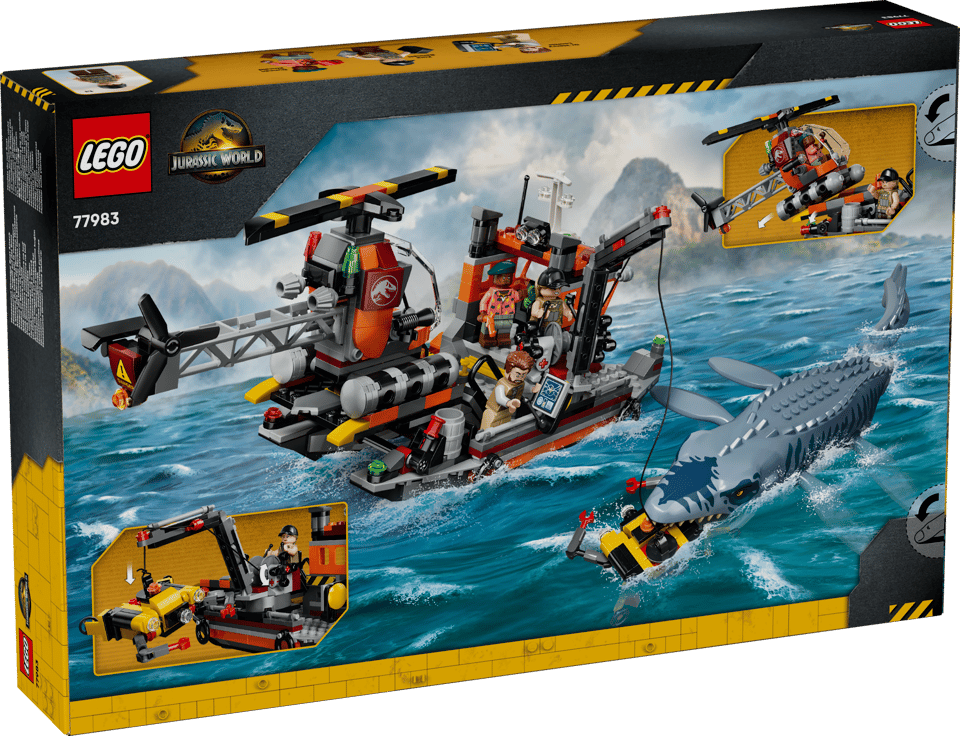77983 Mosasaurus Dinosaur Boat Attack