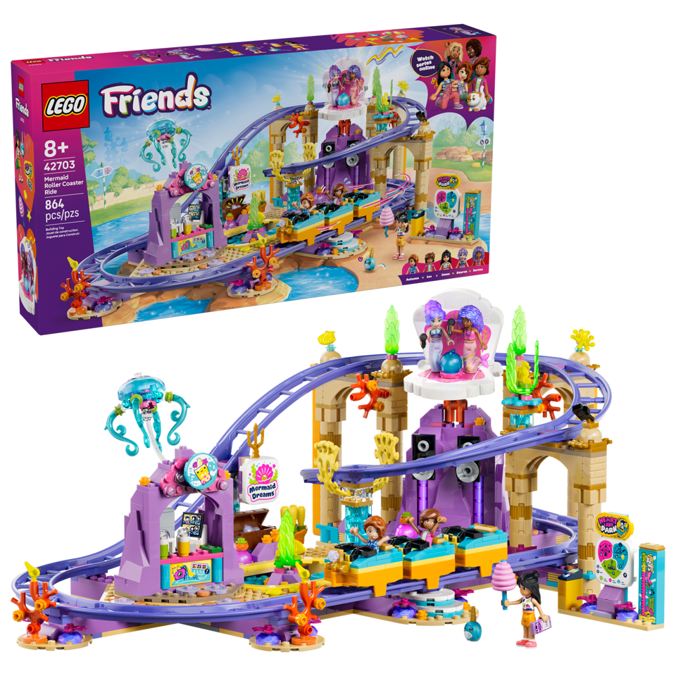 42703 Mermaid Roller Coaster Ride