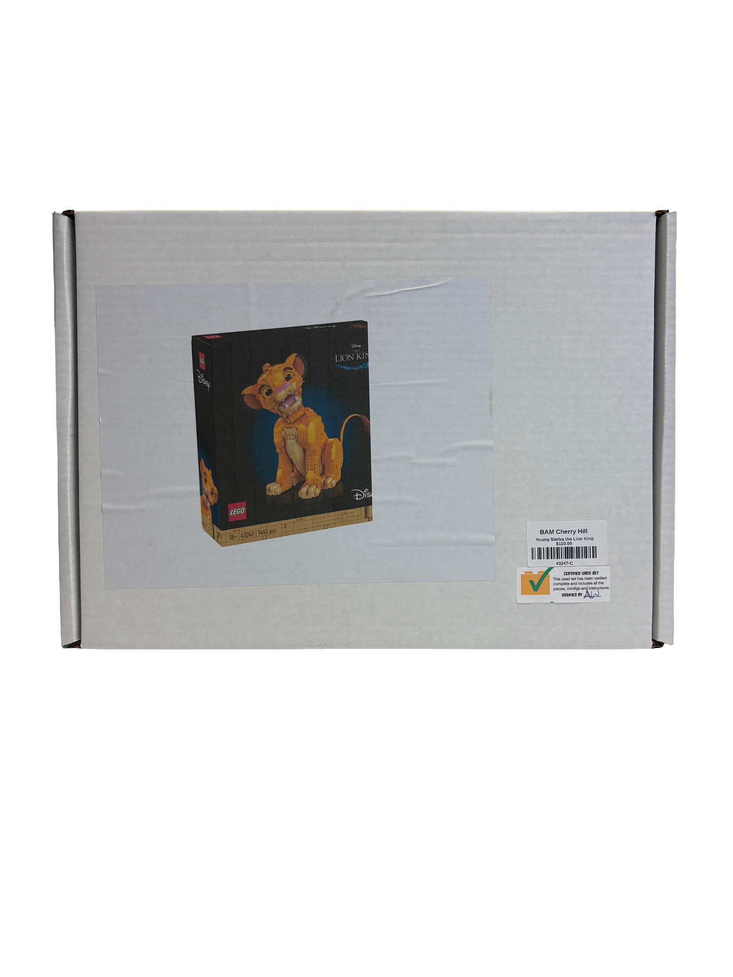 Certified 43247 Young Simba the Lion King