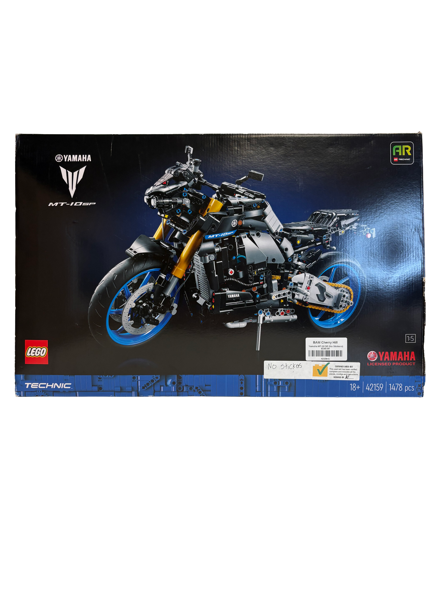 Certified 42159 Yamaha MT-10 SP (No Stickers)